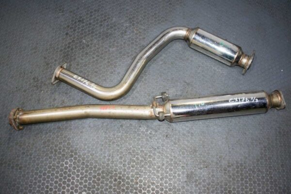 **FULL EXHAUST** JDM Used 5Zigen Fireball Catback Exhaust for DC2 DC4 Integra Type R - Image 7