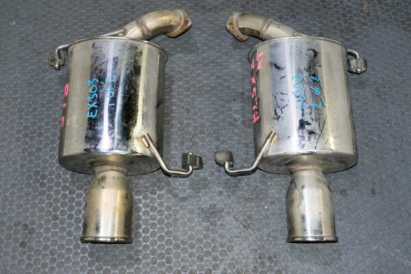 **FULL CATBACK** JDM Subaru Legacy BL 05-09 Sedan Trust Mufflers with Syms Midpipe - Image 3