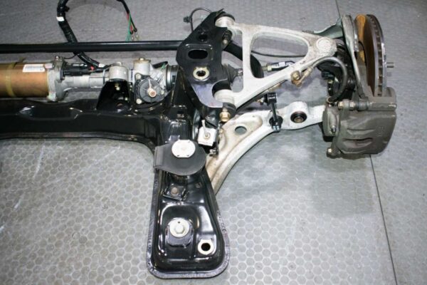 03-08 Mazda RX-8 SE3P Complete Front Subframe w/ Hubs, Steering Rack, Arms, ETC - Image 8