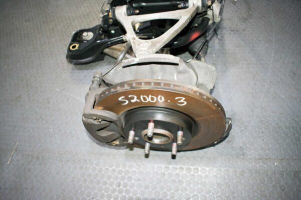 03-08 Mazda RX-8 SE3P Complete Front Subframe w/ Hubs, Steering Rack, Arms, ETC - Image 9