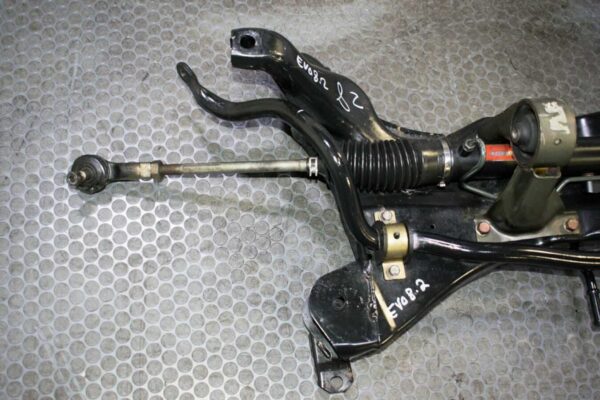 01-06 JDM Mitsubishi Lancer Evolution VII VIII IX CT9A RHD Front Subframe w/ Rack and Pinion - Image 8