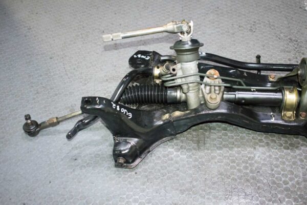 01-06 JDM Mitsubishi Lancer Evolution VII VIII IX CT9A RHD Front Subframe w/ Rack and Pinion - Image 4