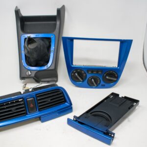 02-04 JDM Subaru Impreza WRX STI OEM Option WRB Climate Control, Shift Trim - Image 2
