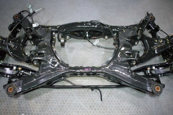 15-21 JDM Subaru Impreza OEM Rear Subframe w/ Hubs, Brakes, Arms, ETC - Image 5