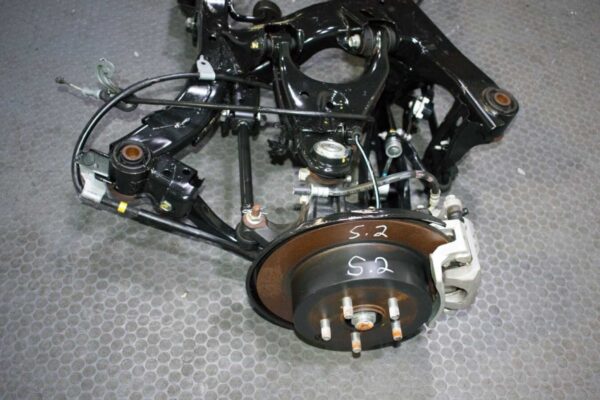 15-21 JDM Subaru Impreza OEM Rear Subframe w/ Hubs, Brakes, Arms, ETC - Image 3