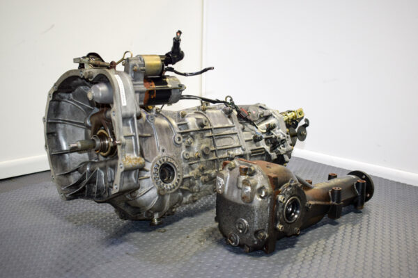 04-05 Impreza WRX Replacement Pull Type TY754VB6AA 5 Speed AWD Transmission with 4.444 LSD Rear Diff For Sale - Image 4