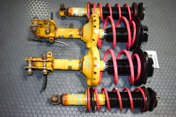 09 10 11 12 13 Subaru Legacy Bilstein Struts with STI Pink Springs For Sale. - Image 8